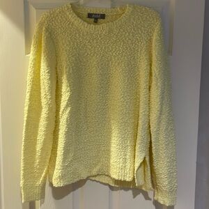Marled Light Yellow in size large